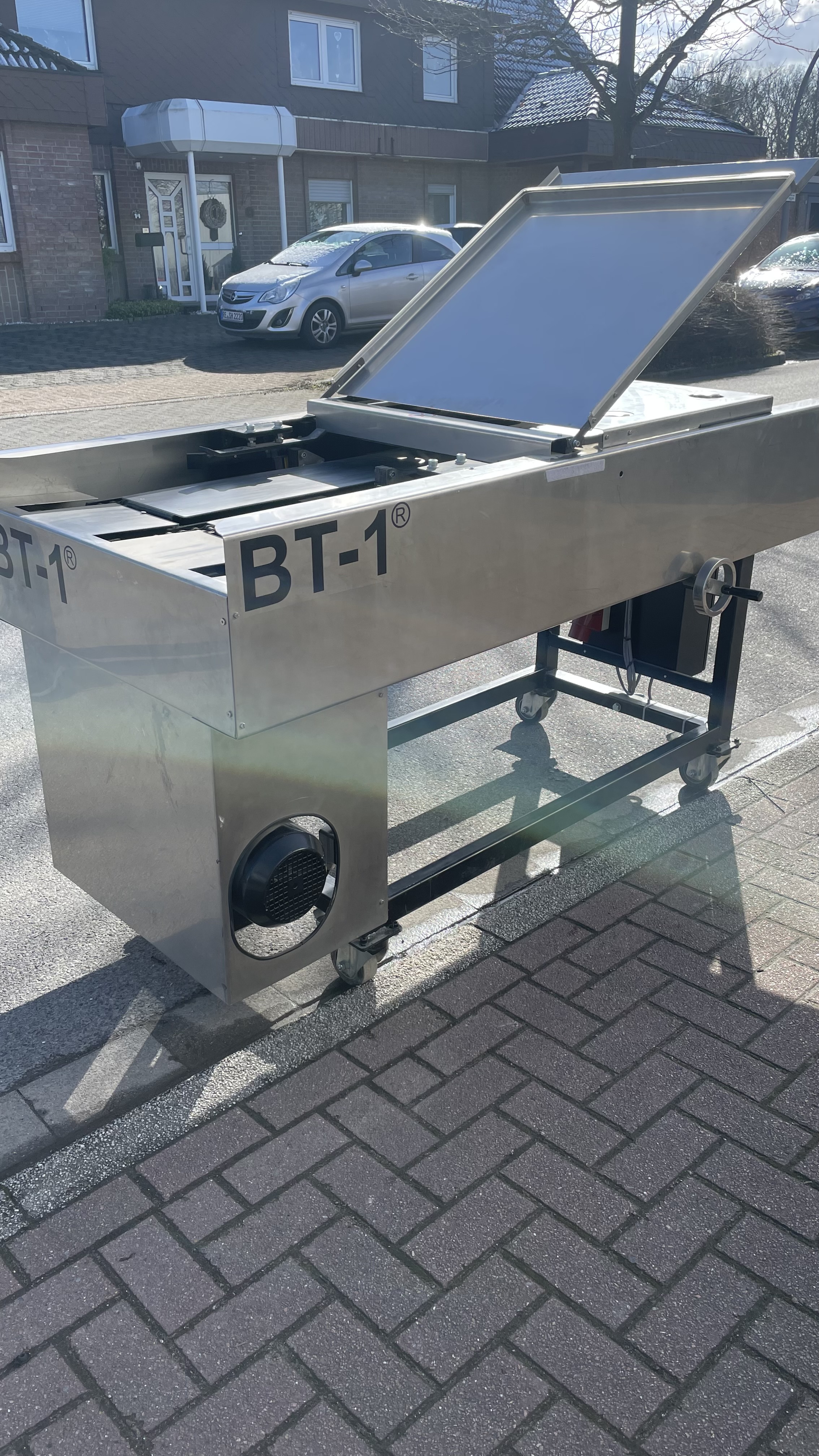 Arbeitsbereich geöffnet